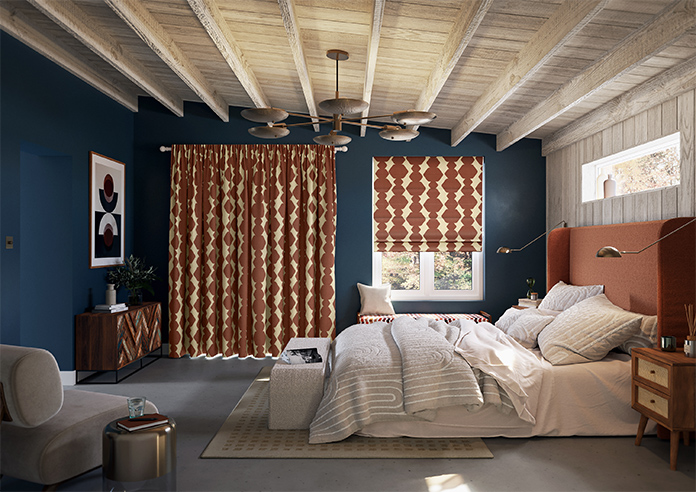 Construct, Burnt Orange - Made to Measure Curtains - Image 15